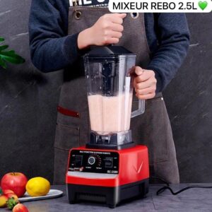 Mixeur REBO2.5 L pour une préparation plus rapide et moyen fatiguant