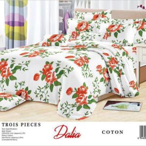 Draps dalia, La douceur colorée pour vos nuits