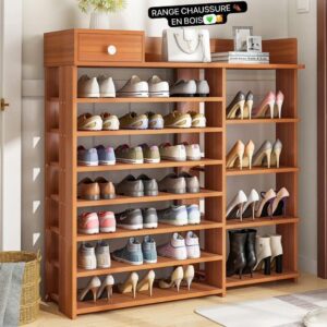 Range-chaussures en bois