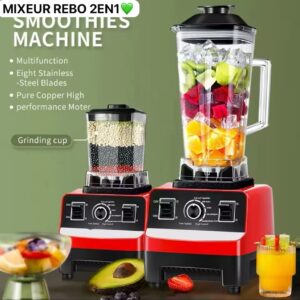 Mixeur Rebo 2-en-1 Silvercrest, Le compagnon idéal de votre cuisine, Ce mixeur multifonction vous offre une infinité de possibilités