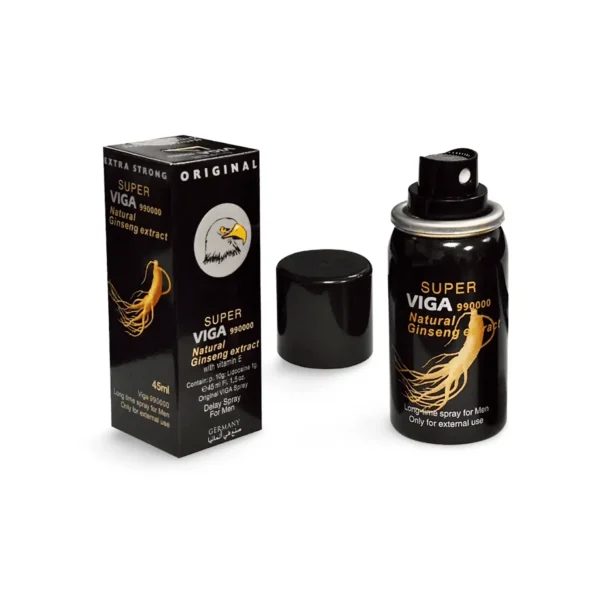 Super Viga 990000 Spray – Puissance, Endurance et Contrôle pour Homme, Viga Spray 990000 GINSENG pour Retarder l’éjaculation – Image 2