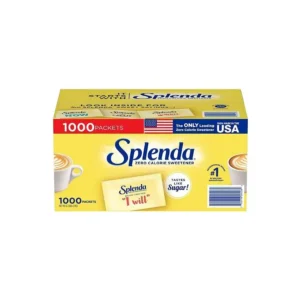 Splenda Édulcorant sans calories, 1000 paquets, Alternative sans, sucre pour les diabétiques