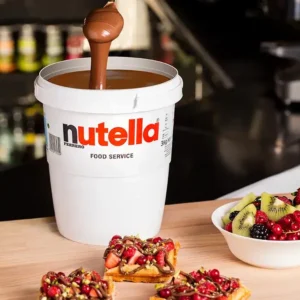 Nutella, Pot de 3 kg, FERRERO grand Pot Chocolat, spécialement conçue pour un usage professionnel