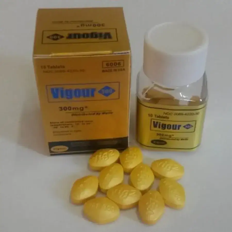 vq Vigour 300 mg 10 comprimés, un puissant stimulant sexuel pour homme, Supplément de Vitalité Masculine Haute Puissance - 10 Tablettes – Image 1