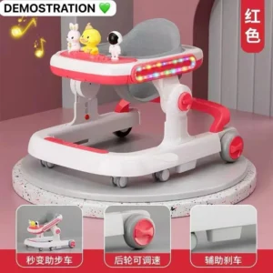 Trotteur évolutif 3-en-1, multifonction offre tout ce dont votre enfant a besoin pour explorer le monde en toute confiance