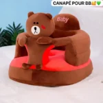 Siège d'appoint en différentes formes, Offrez à votre bébé un nid douillet avec notre siège d'appoint en forme d'écureuil, Son assise moelleuse et ses rebords soutenants assurent un confort optimal et une sécurité maximale pendant les moments de jeux – Image 18