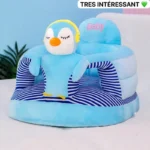 Siège d'appoint en différentes formes, Offrez à votre bébé un nid douillet avec notre siège d'appoint en forme d'écureuil, Son assise moelleuse et ses rebords soutenants assurent un confort optimal et une sécurité maximale pendant les moments de jeux – Image 4