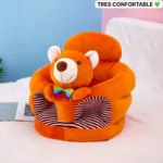 Siège d'appoint en différentes formes, Offrez à votre bébé un nid douillet avec notre siège d'appoint en forme d'écureuil, Son assise moelleuse et ses rebords soutenants assurent un confort optimal et une sécurité maximale pendant les moments de jeux – Image 12
