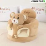 Siège d'appoint en différentes formes, Offrez à votre bébé un nid douillet avec notre siège d'appoint en forme d'écureuil, Son assise moelleuse et ses rebords soutenants assurent un confort optimal et une sécurité maximale pendant les moments de jeux – Image 17