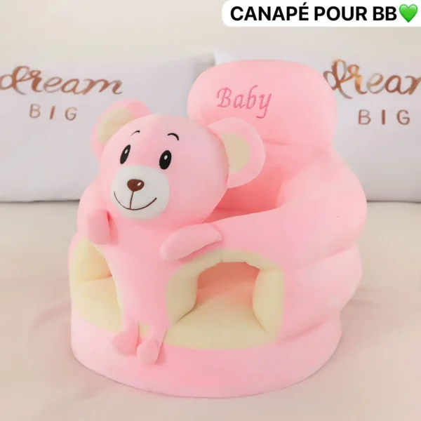 Siège d'appoint en différentes formes, Offrez à votre bébé un nid douillet avec notre siège d'appoint en forme d'écureuil, Son assise moelleuse et ses rebords soutenants assurent un confort optimal et une sécurité maximale pendant les moments de jeux – Image 8