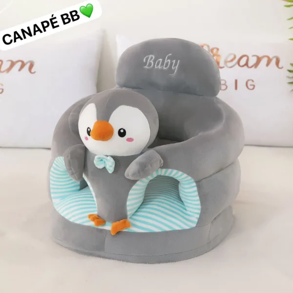 Siège d'appoint en différentes formes, Offrez à votre bébé un nid douillet avec notre siège d'appoint en forme d'écureuil, Son assise moelleuse et ses rebords soutenants assurent un confort optimal et une sécurité maximale pendant les moments de jeux – Image 9