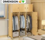 l'armoire 12 cubes en plastique, Organisez votre espace avec style et simplicité