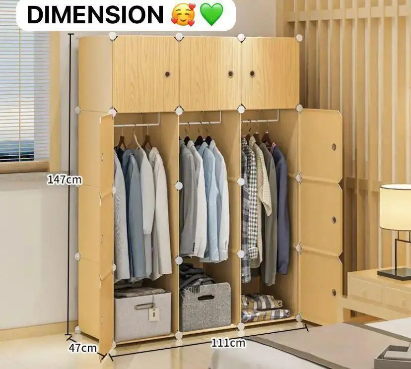 IMG-20240802-WA0096 l'armoire 12 cubes en plastique, Organisez votre espace avec style et simplicité – Image 1