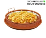 Friteuse à chaud en deux pièces