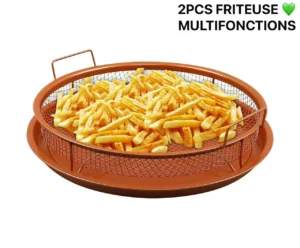 Friteuse à chaud en deux pièces