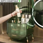 Boîte à cosmétiques, Sublimez votre espace avec cette boîte à cosmétiques au design rétro et chic – Image 5