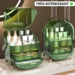 Boîte à cosmétiques, Sublimez votre espace avec cette boîte à cosmétiques au design rétro et chic – Image 2