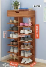 Range-chaussures compact et élégant