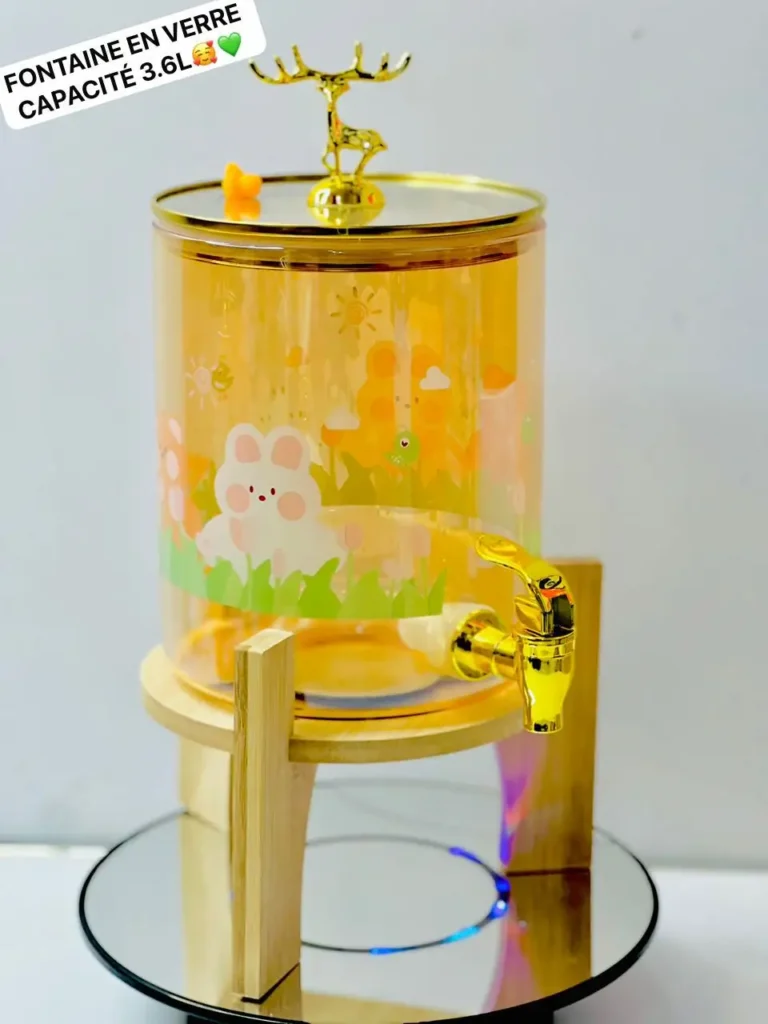 Fontaine en verre, Offrez-vous un moment de détente avec cette fontaine en verre