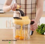Hachoir manuel multifonctions, Préparez de délicieuses recettes maison sans effort grâce à notre hachoir manuel multifonctions – Image 2
