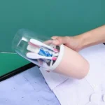 Porte-brosse à dents avec couvercle – Image 2