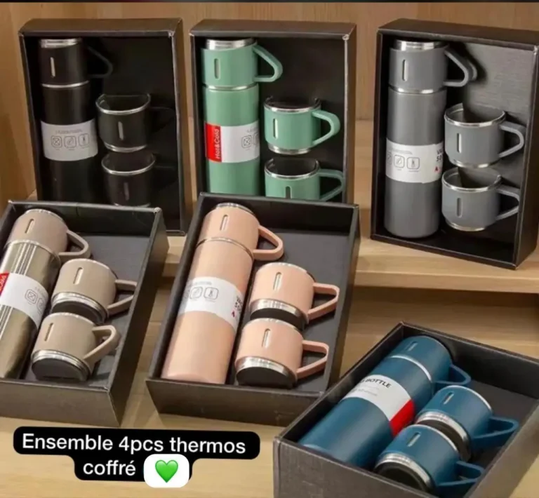 Ensemble Thermos Élégant, Pour des boissons chaudes à toute heure – Image 5