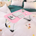 Table pliante multifonction, Cette table pliante est conçue pour offrir une surface de travail stable et plane, même sur un lit ou un canapé – Image 8