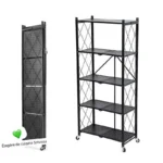 Etagère en fer à 5 niveaux, Idéale pour toutes les pièces, Maximisez votre espace de rangement – Image 2