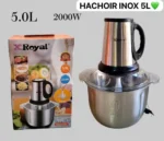 Hachoir électrique, Puissant et efficace, notre hachoir électrique est équipé d'un moteur robuste capable de hacher les aliments les plus durs, Gagnez du temps et de l'énergie en cuisine – Image 2