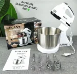 Batteur électrique 2 Litres avec bol, Votre allié en cuisine, Puissant et efficace, notre batteur électrique vous garantit des résultats parfaits à chaque utilisation – Image 2