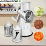 Râpe multifonction 4-en-1, Râpez, émincez, hachez en un clin d'œil avec notre râpe 4-en-1, Parfaite pour préparer vos salades, vos gratins et vos plats préférés – Image 2
