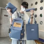 Ensemble de sac à dos kawaii, Prépare ta rentrée avec ce set de sac à dos de rêve – Image 2