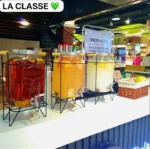 Fontaine à boisson en verre de 5L est parfaite pour vos apéritifs, barbecues et autres événements, Servez vos boissons préférées avec cette fontaine à la fois esthétique et fonctionnelle – Image 3