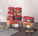 Ensemble de 10 boîtes de conservation hermétiques vous permet de stocker vos aliments en toute fraîcheur – Image 3
