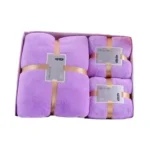 Serviettes de bain en coton éponge, Ultra-absorbantes et moelleuses, elles apporteront une touche de fraîcheur à votre salle de bain – Image 8