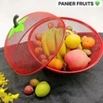 Panier à fruits en forme de pomme, Son design original et pratique ajoute une touche de couleur à votre cuisine – Image 3