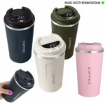 Mug isotherme intelligent affiche la température en temps réel et conserve vos boissons chaudes pendant des heures