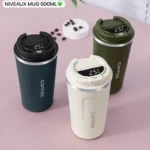 Mug isotherme intelligent affiche la température en temps réel et conserve vos boissons chaudes pendant des heures – Image 2
