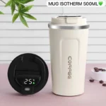 Mug isotherme intelligent affiche la température en temps réel et conserve vos boissons chaudes pendant des heures – Image 3