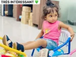 Chaise parfaite pour les petits aventuriers, Confortable, solide et colorée, elle apportera une touche de gaieté à la chambre de votre enfant – Image 3