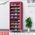 Range-chaussures, Rangez toutes vos chaussures avec style grâce à cet élégant rangement à 10 niveaux ! Compact et pratique, s'adapte à tous les intérieurs – Image 3