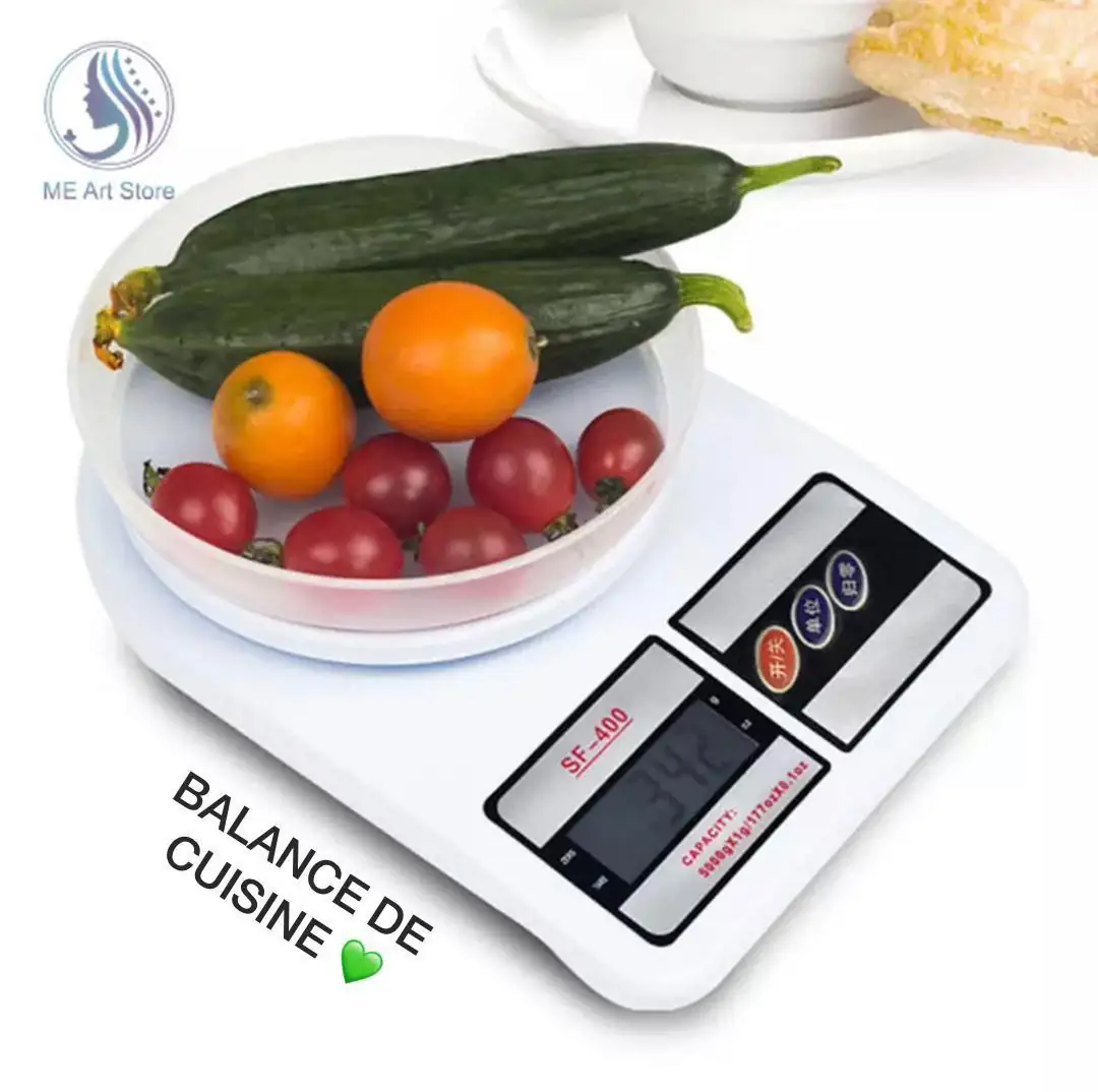 IMG-20240924-WA0163 Balance de cuisine colorée et compacte, l'alliée parfaite pour réaliser toutes vos recettes avec succès, Pesez, mesurez, cuisinez – Image 1