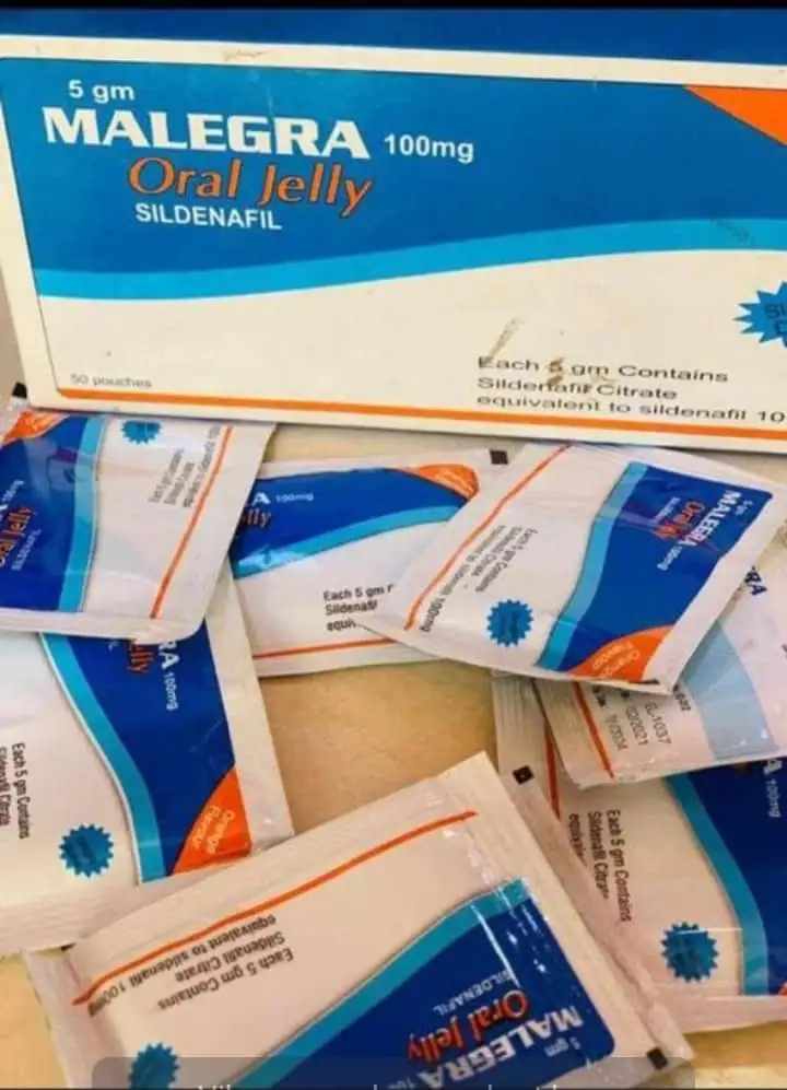 Malegra oral jelly 50 sachets, contre l'éjaculation précoce et les érections molles, aphrodisiaque 100% bio