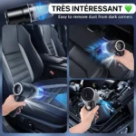 Mini Aspirateur sans fil, Votre allié pour une voiture toujours propre, puissant et pratique, aspire tout ce qui vous gêne – Image 3