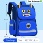 Sac à dos pour enfant avec motif, Ce sac à dos pour enfant est le compagnon idéal pour l'école ou les activités de loisirs