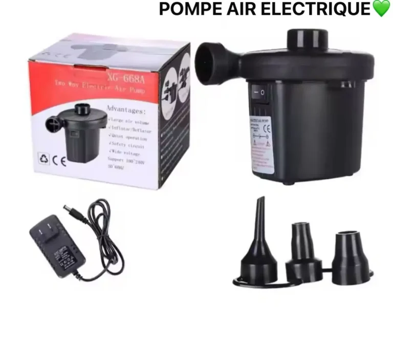 Gonfleur électrique ultra-rapide, gonflage et dégonflage en un clin d'œil, Pompe à air électrique 12V, la solution pratique pour tous vos besoins – Image 2