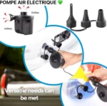 Gonfleur électrique ultra-rapide, gonflage et dégonflage en un clin d'œil, Pompe à air électrique 12V, la solution pratique pour tous vos besoins – Image 4
