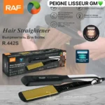 Lisseur RAF, Lissez vos cheveux en toute simplicité avec la technologie céramique, l'allié parfait pour une chevelure lisse et brillante, tout ce dont vous avez besoin pour un résultat professionnel à domicile – Image 2