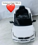 Voiture électrique enfant BMW M5, Véhicule miniature haut de gamme, Télécommande parentale, Roues en caoutchouc, Cadeau idéal – Image 3