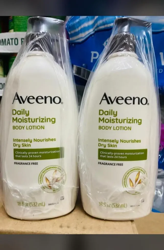 Aveeno : Hydratez intensément votre peau avec notre duo de lotions pour le corps